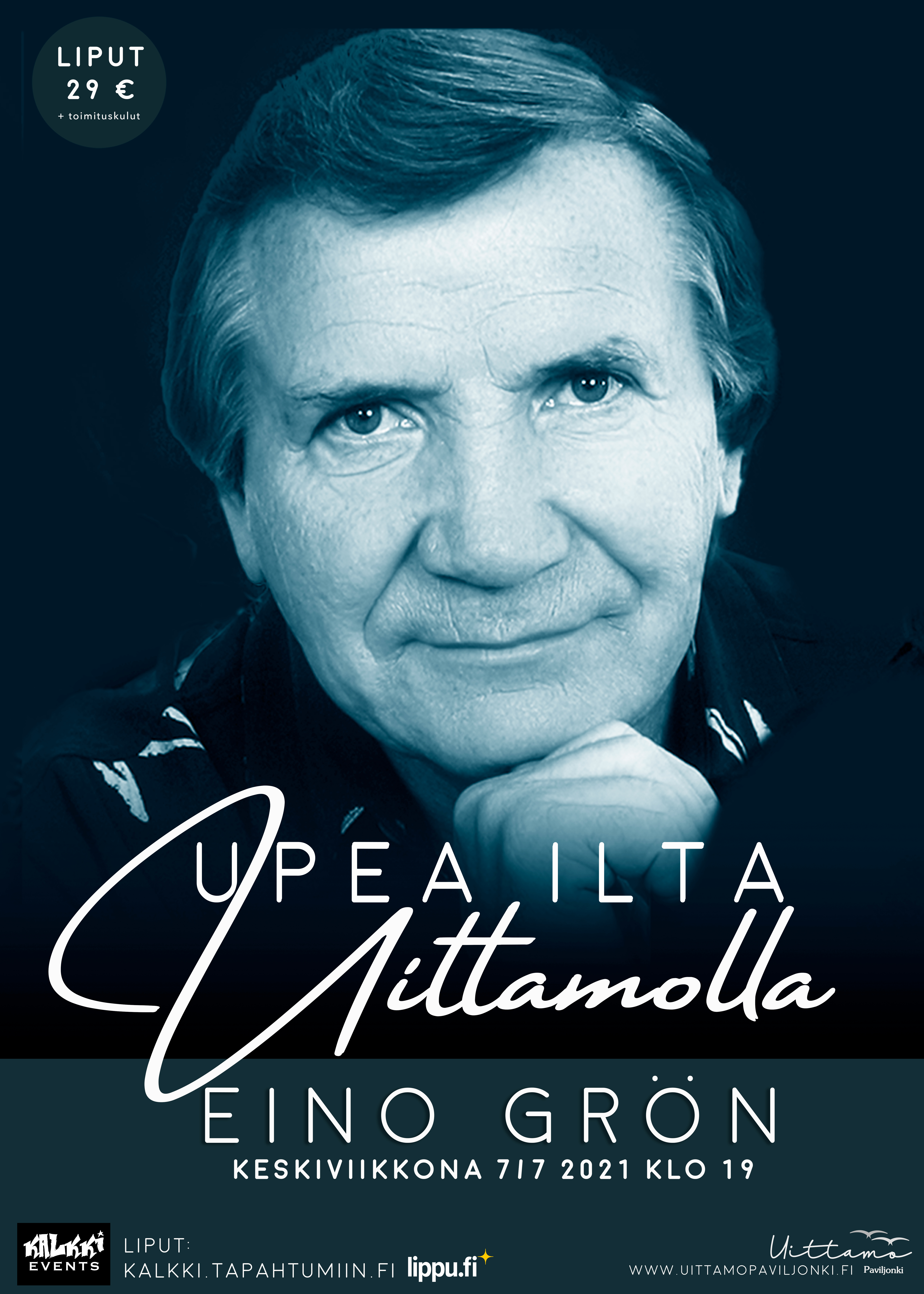 Eino Grön, upea ilta UIttamolla